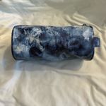 Rebecca Minkoff NWOT  Blue Tie Dye Cosmetic Barrel Pouch Photo 2