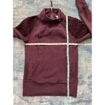 Lululemon  Floral Flock Pullover in Black Cherry Size 4 Photo 4