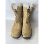 Columbia  Vallara II Womens Snow Boots Size 8.5 Tan Suede Waterproof Omni-Grip Photo 3