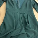 Hot Miami Styles  Teal V-Neck Romper NEW Photo 3