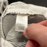 White House | Black Market Black and White striped dress shorts size 10 Photo 12