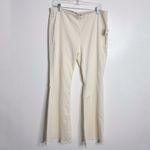 We The Free NWT Free People Penny Pull on Flare Jean Pants Ivory White Stretch Waist Size 32 Photo 1