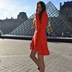 H&M The perfect little Long Sleeve red wrap dress 🌹 Photo 2