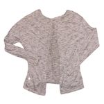 Lululemon  Athletica white grey space dye open back long sleeve top women’s 6 Photo 1