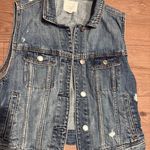 American Eagle Distressed  denim vest Photo 2