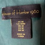 House of Harlow 1960 M
Emerald Green Ruched Peplum Top
Long Sleeve Photo 9