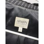 Armani Collezioni  Single Button Blazer Women Size 12 Virgin Wool Blend Office Photo 1