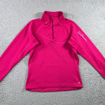 Salomon  Quarter Zip Women Small Pink Long Sleeve Athletic Pullover Outdoor Photo 0