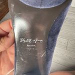 Elizabeth and James Vintage  black / blue stiletto heeled pumps size 7 Photo 6