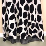 Ann Taylor Women’s Animal Print Sweater Hi-Low Hem Cream Black Maxi Skirt Photo 2