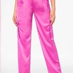 Dynamite  Muave Izabel Satin Cargo Pants Size 4 Photo 0