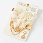Pearl Bow Shoe Charm Pack Gold Photo 0