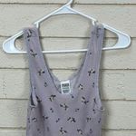 PINK - Victoria's Secret PINK Victoria’s Secret Purple Floral Tank size S Photo 5