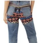 Free People Rocky Mountain Straight Leg Jeans sz 26 Photo 1