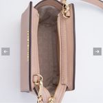 Michael Kors  Selma Mini Crossbody Purse Saffiano Leather Blush Pink Chic Preppy Photo 4