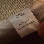 Dana Stein rabbit animal fur vest super soft zip up crochet knit sweater vest Tan Size L Photo 7