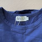 Boxy 3/4 Sleeve Tee Blue Size XS Photo 3