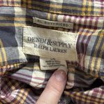 Denim & Supply Ralph Lauren  Plaid Boyfriend Button Up Cabin Holiday Cozy L Photo 8