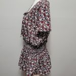 Mileage  black floral flounce sleeve peasant blouse size 2x Photo 3