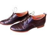 Rag and Bone  Audrey Black Leather Lace Up Oxford Shoes Womens 6.5 EU 36.5 Portugal Photo 8