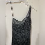 Scala  Silk Beaded One Shoulder Long evening gown 1X NWOT Photo 2