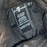 7 For All Mankind Bronze Skinny Jeans Photo 4