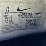 Nike  M2K Tekno Men's White Blue Lace Up Low Top Athletic Sneakers Shoes Size 11 Photo 4