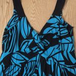 Jones New York New Women’s Dress Stretchy Soft Comfy Blue/Black Size 4 Photo 4