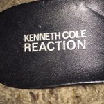 Black Kenneth Cole Reaction Beaded Wedge Sandals Size 6 Photo 2