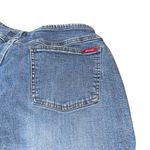 Zana Di   Womens Size 20 Blue Mid Rise Cropped Capri Med Wash Cotton Spandex Photo 4