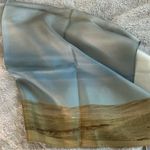 Felicia Reed Studio Open Space collection 100% Silk Scarf Photo 3