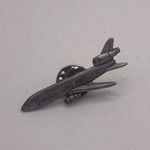 Medical Strike Force Jet Airplane Lapel Pin Pewter Tie Tack Photo 0