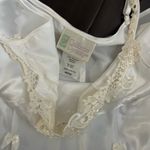 Elegant White/Off White Lace Trim Nightgown M Size undefined Photo 3