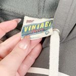 MV Vintage Fleece Women's Medium Cropped Hoodie Gray Coronado California Surf Photo 2