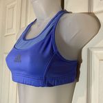 Adidas Vintage 1990s Purple/Blue Racerback Sports Bra With Mesh Medium Photo 6