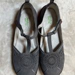 Jambu  Charcoal Sunkist Mary Jane  T-Strap Flats SZ:8M Photo 0