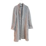 Brooklinen Gray Waffle Knit Cardigan Robe XS S Shawl Collar Long Sleeve Size undefined Photo 1