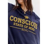 Urban Outfitters BDG Ryder Conscious State Of Mind Oversized Hoodie Sweatshirt S Photo 1