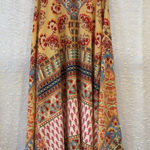 Umgee  Mixed Scarf Print‎ Spaghetti Straps MidiDress with Shark bite Hem Inhon S Photo 0