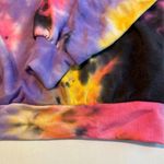 All in Favor Tie Dye Pullover Sweatshirt Multicolor Womens Photo 3