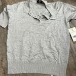 Tuckernuck NWT  Gray Short Sleeve Polo Shirt size small Photo 0