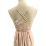 Yumi Kim ‎ Wrap Dress Blush Pink Rush Hour Maxi XS New Wedding Formal Beach Photo 4