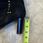 Jimmy Choo  suede style black booties studded size 38.5 Photo 6