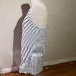 Lululemon Cool Racerback Tank Top Black White Striped P2P 15.5” Size 4 EUC Photo 2