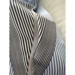 Lucky In Love Shirt Womens M Blue White Stripe Rainbow Tennis Golf Pickleball Size M Photo 7