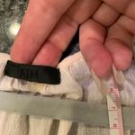 ATM Flowy Beach Cover Dress Size Small Roll Tab Sleeves Oversized 100% Cotton Photo 2