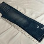 True Religion Becca Midrise Bootcut Hippie Patches Butterfly Daisy Jeans Photo 3