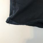 American Eagle Soft Black Cutoffs Stretch Mid Rise Denim Jean shorts Midi 8 Photo 2