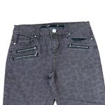 Harper  Skinny Jeans Size 28 Black Gray Animal Print Womens Denim‎ Stretch 28X27 Photo 1