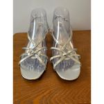 BL Boston Design Studio Women's Strappy Sandals Silver Sz 10 Sku 2825 Photo 5